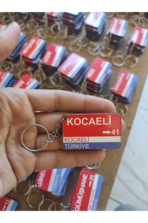 Kocaeli 41 سلسلة مفاتيح مسقط رأس