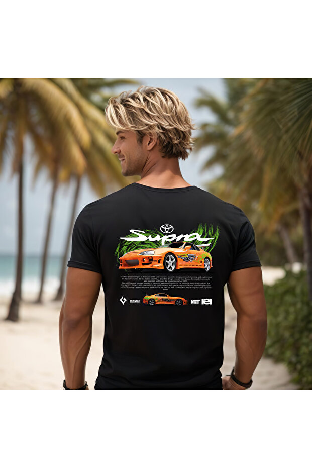SUPRA Y2K Printed Oversize T-Shirt