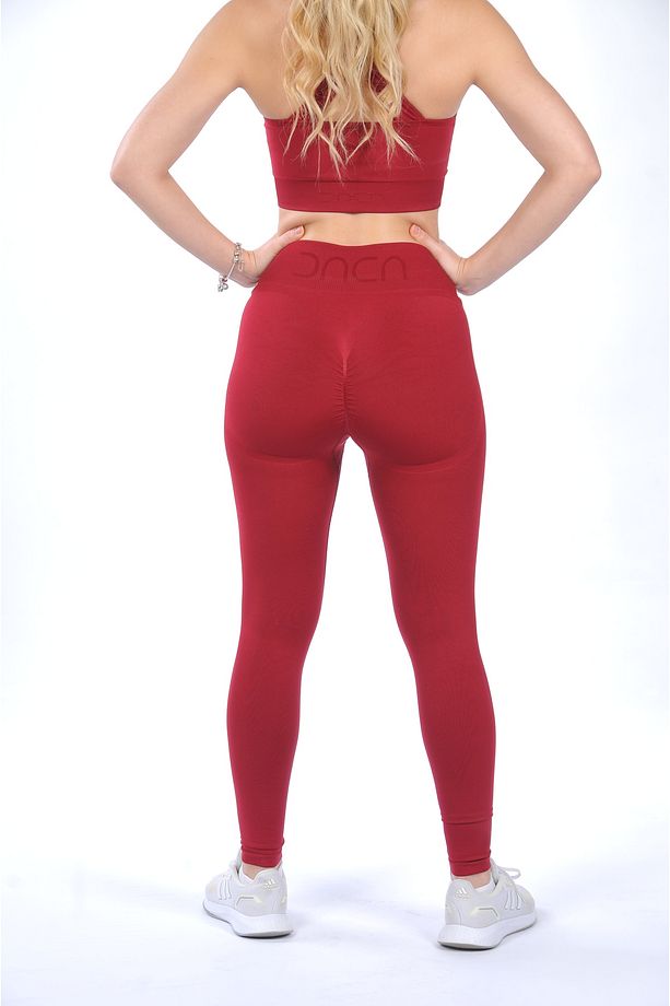 Dikişsiz Push Up Tayt - 4