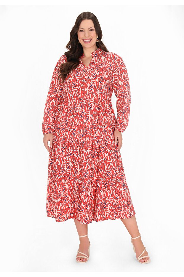 Rochie Plus Size usha PLUS SIZE - 1