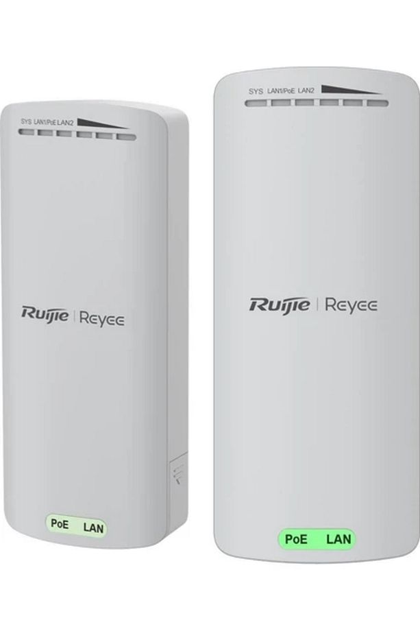 Reyee RG-EST100-E 2 Port 300Mbps Outdoor Access Point (500Mt Noktadan Noktaya) (2li Set) - 1