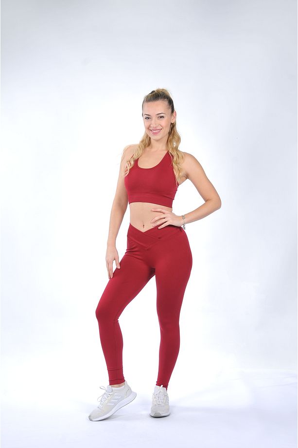 Dikişsiz Push Up Tayt - 1