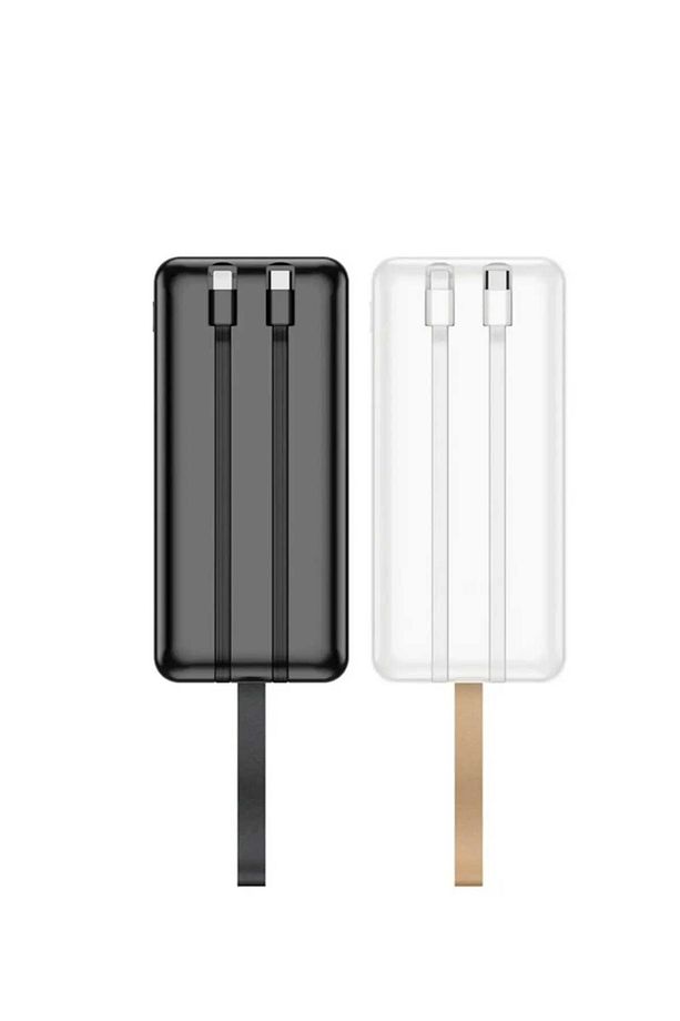Kendinden Kablolu 22.5 W Ultra Hızlı Ve Güçlü Powerbank 20.000 Mah Typc-e Ve Lightning Kablolu Pd - 4