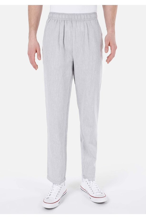 Regular Fit Orta Bel Düz Paça Erkek Mavi Pantolon - 4
