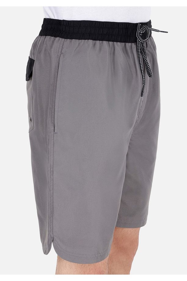 Slim Fit Erkek Antrasit Deniz Şortu - 5