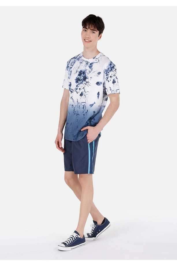 Slim Fit Erkek Lacivert Deniz Şortu - 3