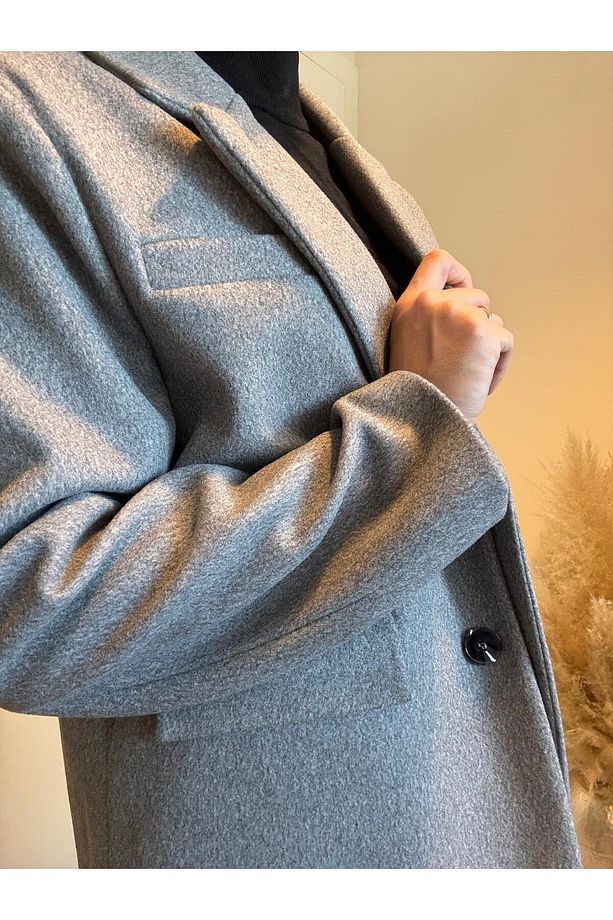 Kaşe Blazer Ceket - 7