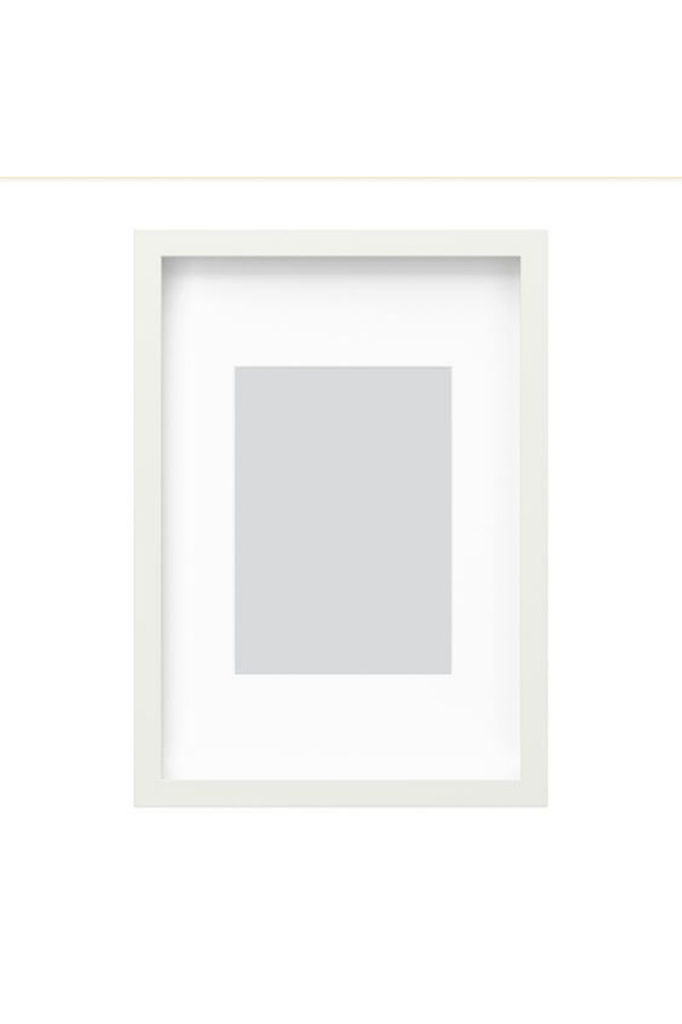 إطار رودالم 21 × 30 سم أبيض
