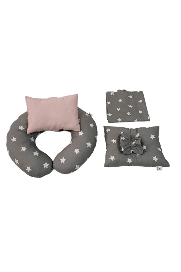 Fiber Breastfeeding Support Pillow, Eco Arm Pillow, Emz Apron Printed