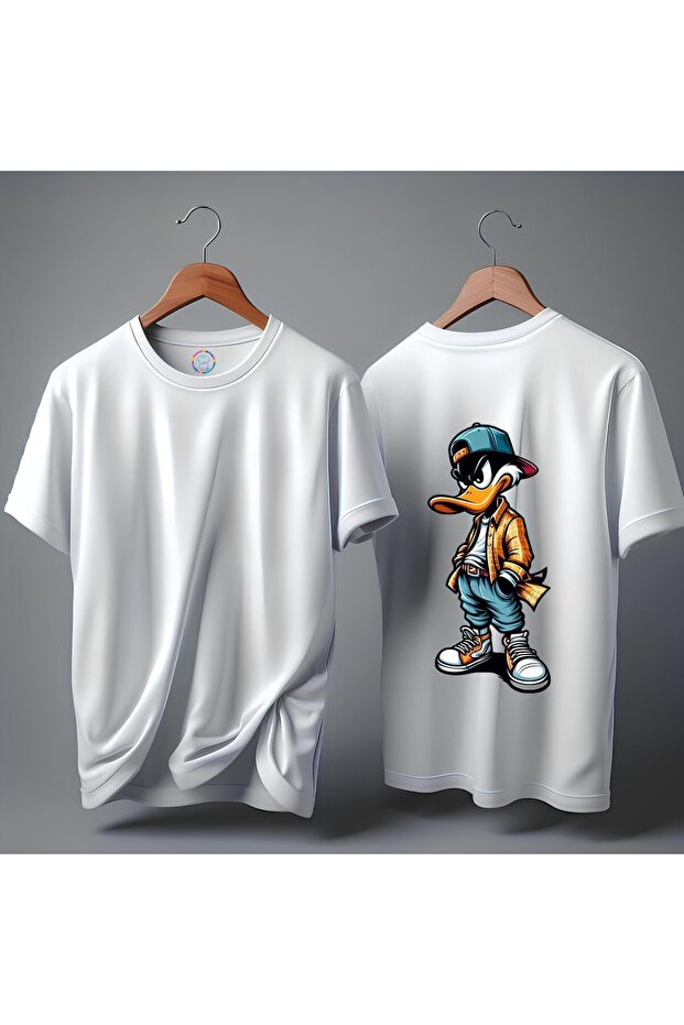 Cool Duck Design Printed 100% Cotton Premium T-Shirt