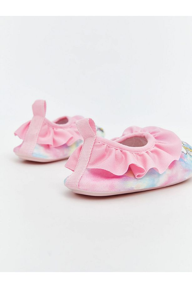 LCW STEPS Karışık Minnie Mouse Baskılı Kız Bebek Deniz Ayakkabısı - 5
