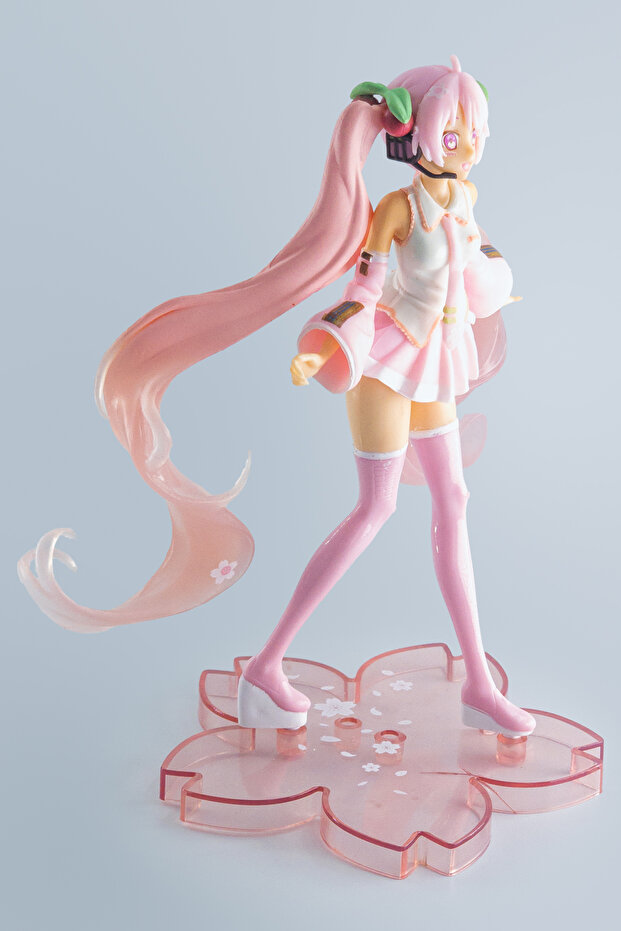 Sakura Miku Figürü – 19 cm - 4