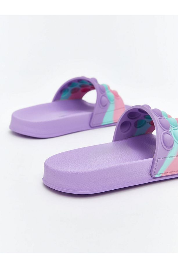 LCW STEPS Lila Tek Bantlı Pop It Terlik - 5