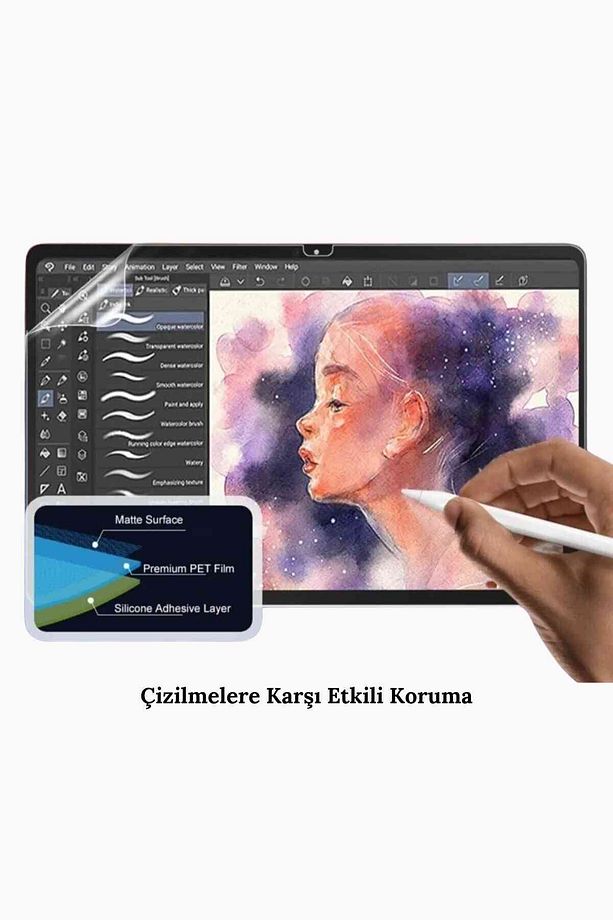 iPad Air 11 2025 M3 Çip Uyumlu Paper-Like Ekran Koruyucu Gerçek Kağıt Hissi - 5