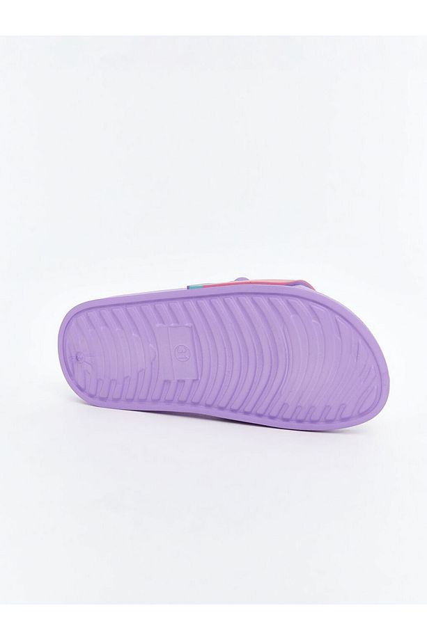 LCW STEPS Lila Tek Bantlı Pop It Terlik - 4
