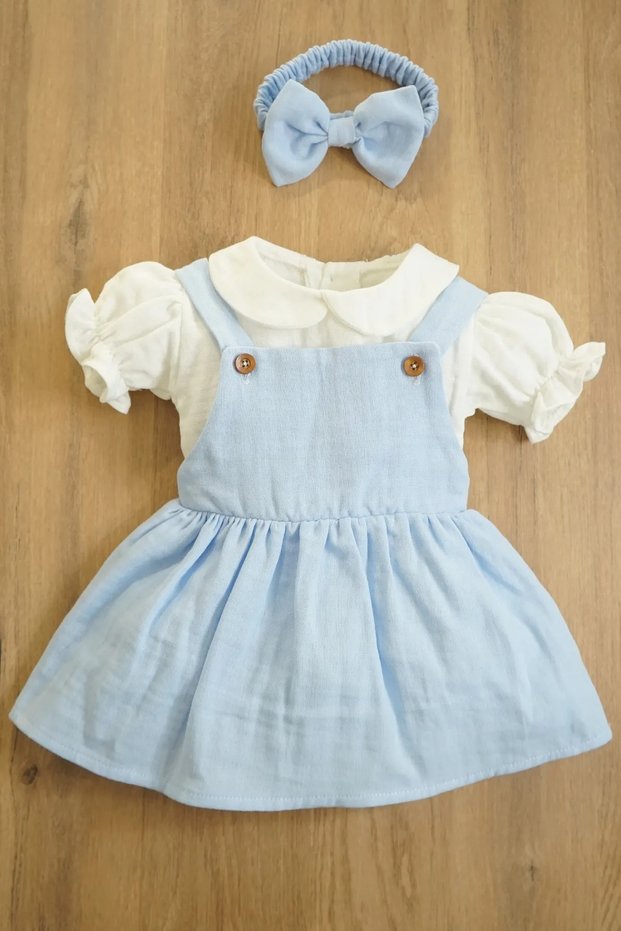 X Silk Atlas Short Sleeve Ruffled Bandana Muslin Dress