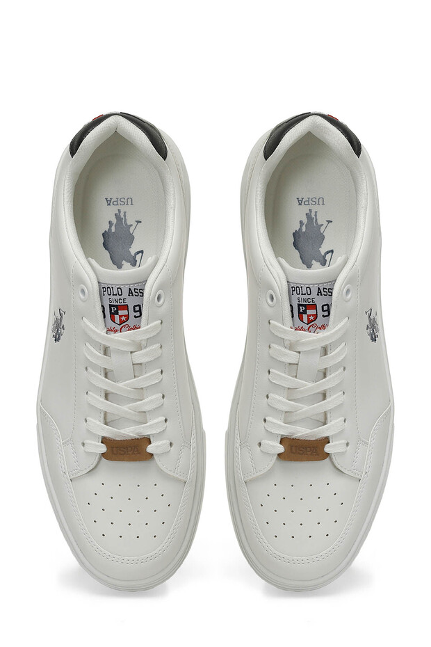 U.S. Polo Assn. Noah 5Fx Beyaz Erkek Sneaker A101947861 - 4