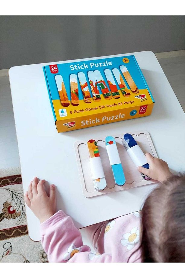 Stick Puzzle Çift Taraflı Yapboz Çubukları - 7