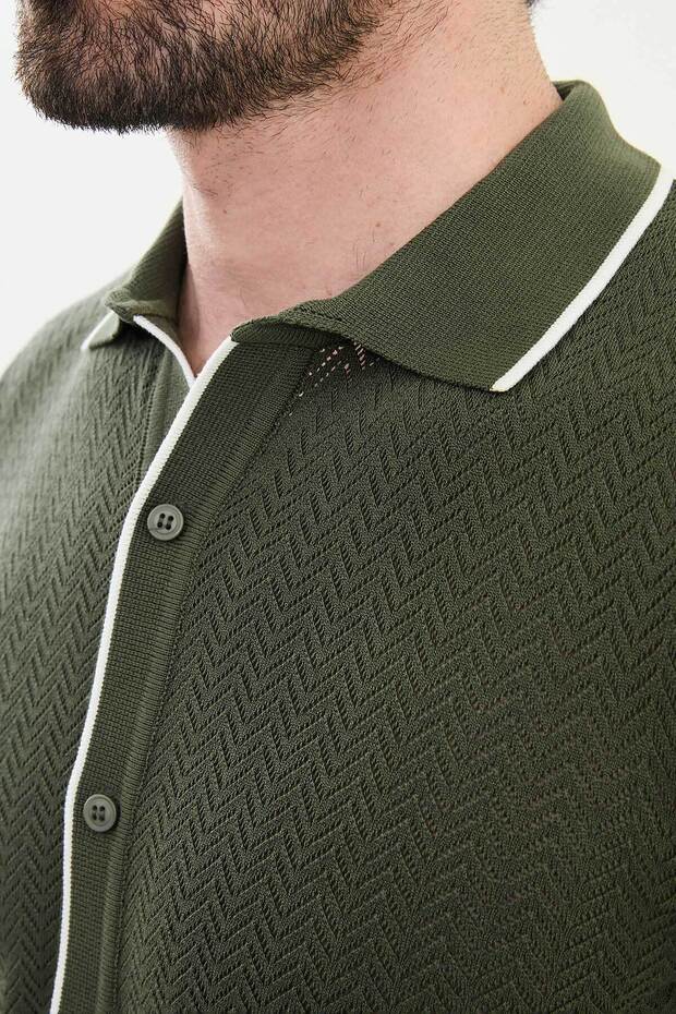 TRİKO POLO ÖN DÜĞMELİ - 2