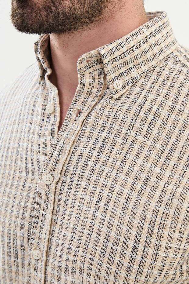 SHIRT TOP BUTTONED - 2