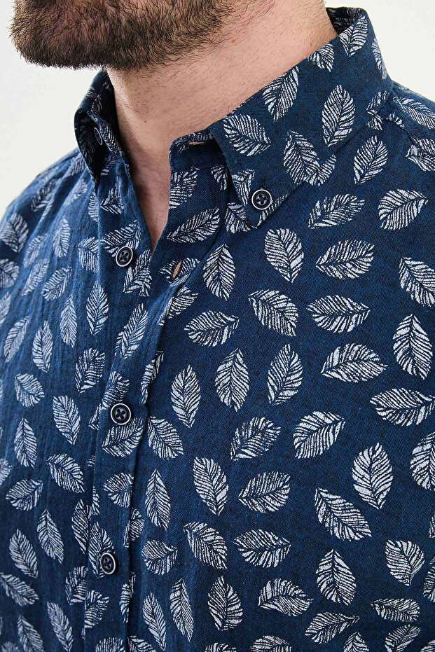 قميص بأزرار علوية - 2