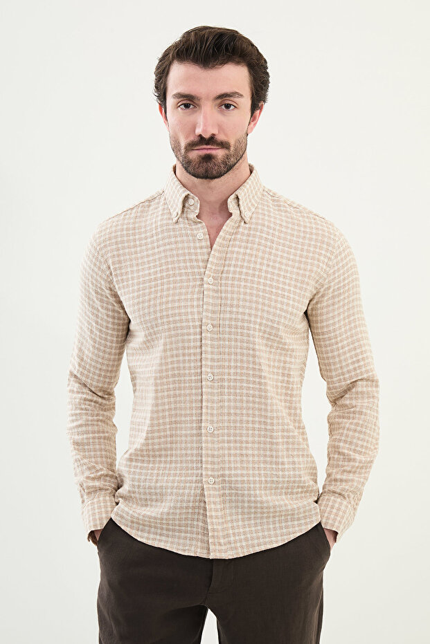 SHIRT TOP BUTTONED - 1