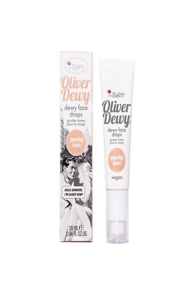 Oliver Dewy Face Drops Illuminator Highlighter Peach-Gold-Suncolor