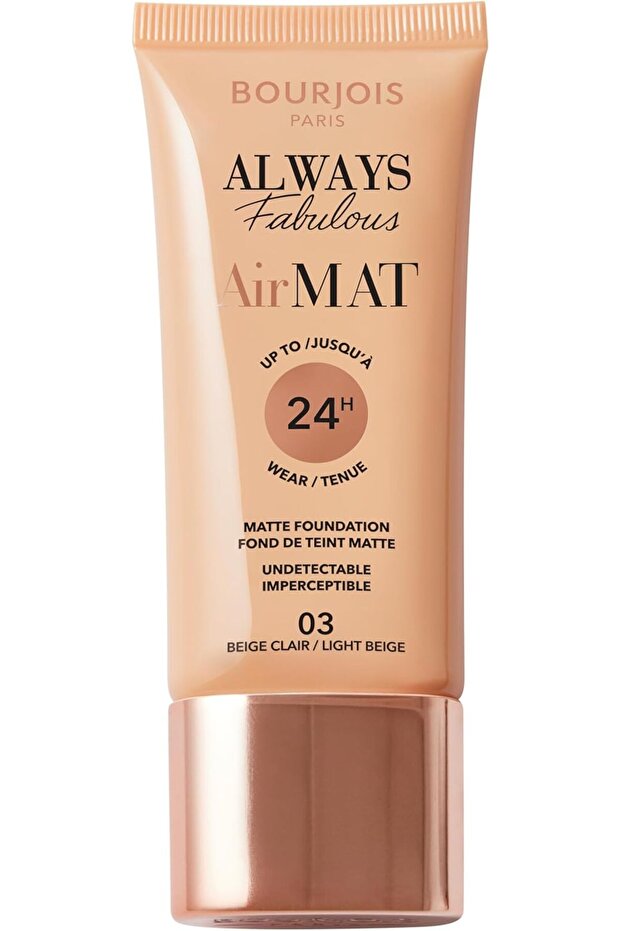 Always Fabulous Air Mat Fondöten - 003 - Açık Bej، 30 مل