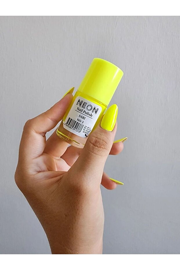 Neon Oje Sarı No:3 - 4