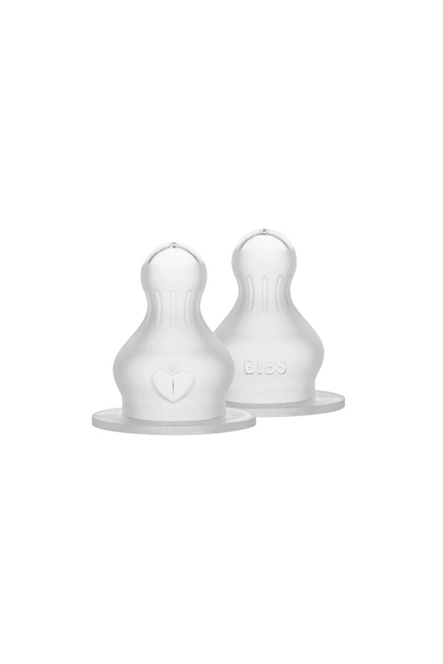 İkili Silikon Biberon Ucu Orta Akış - 1