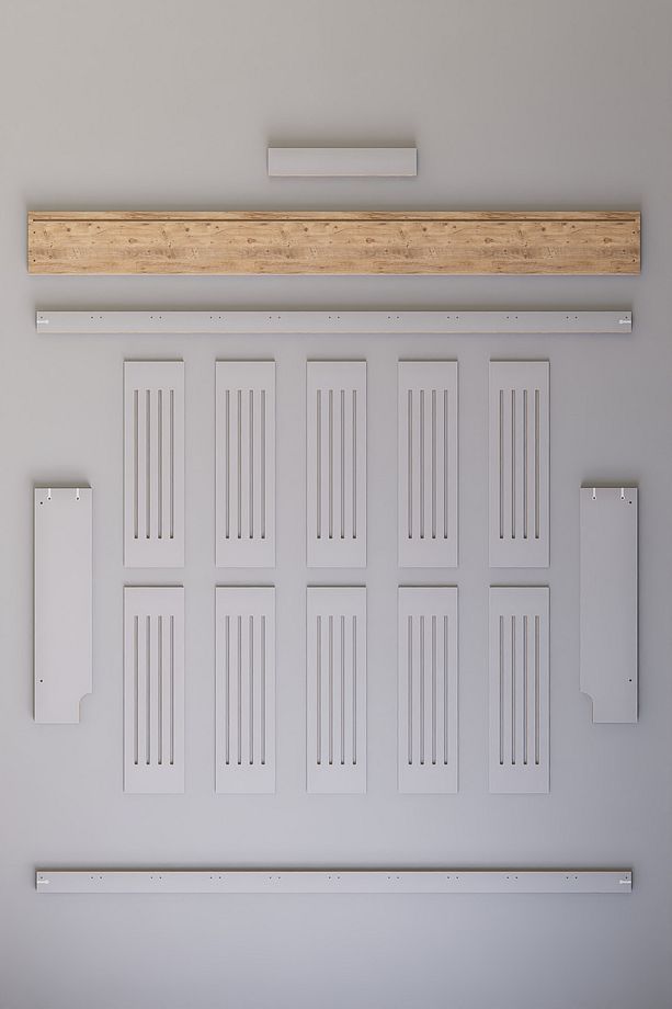 Petek Kaplama Dresuar ( 200 cm ) Petek Önü Kapatma Petek Kaplama BPKM002 - 7