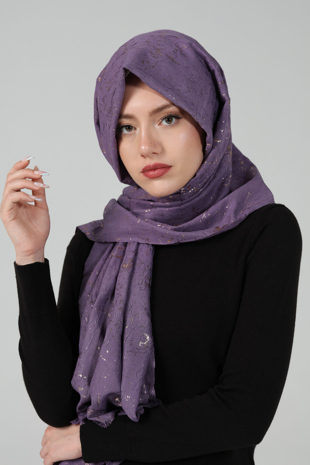 Shawl | Women's Shawl | Special Handmade Leather Printed Shawl | Anti-Wrinkle, Anti-Sweat, Air Conditioning Feature