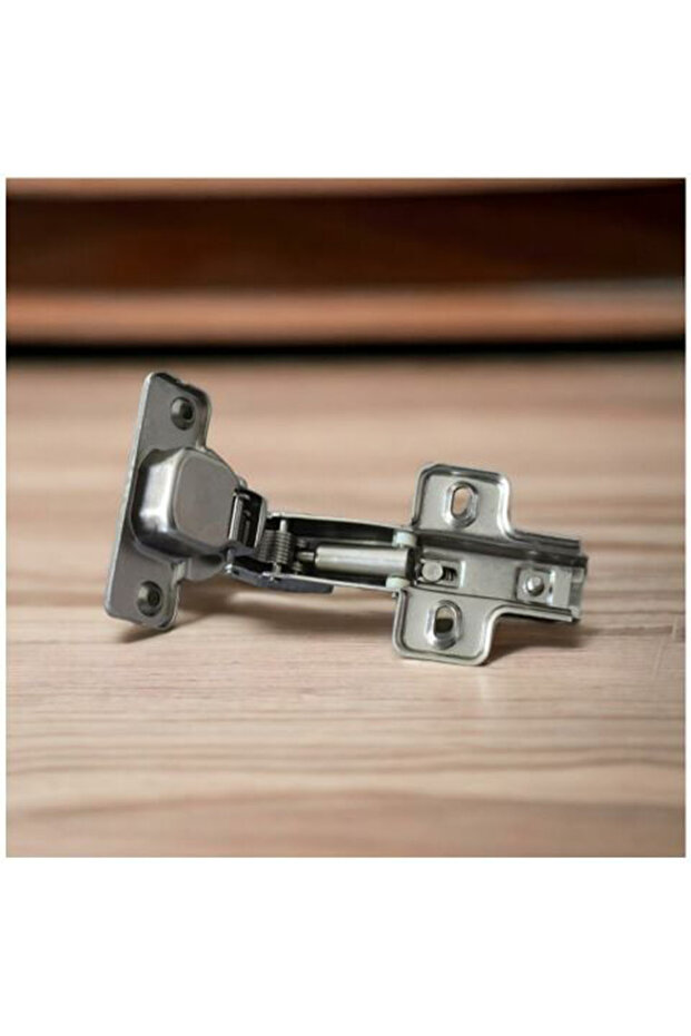 (PİSTONLU) Yarım Deve Frenli Mobilya Dolap Kapak Kapağı Menteşesi Yavaşlatıcı Tas Menteşe - 4