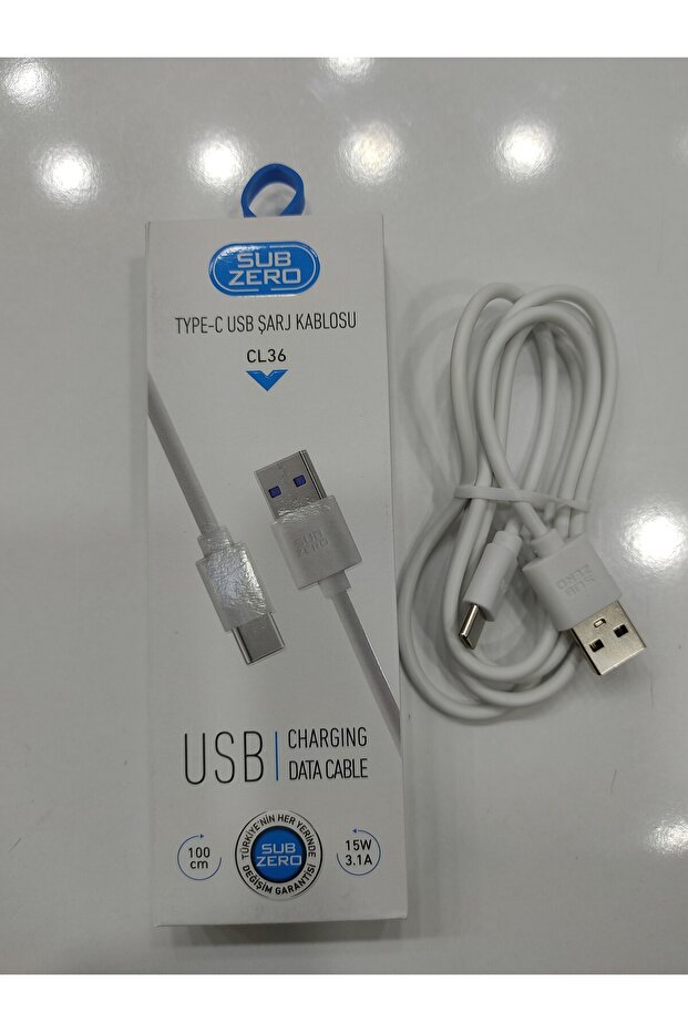 CL36 100 15W 3,1 AMPER  TYPE-C KABLO - 3