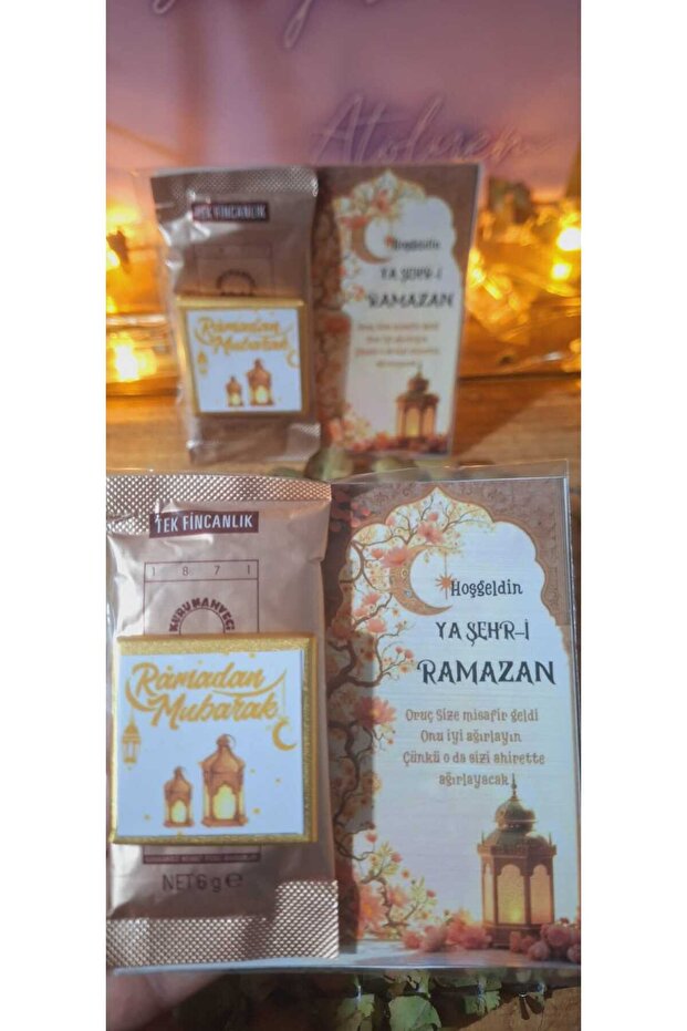 Card Chocolate Gift (Coffee Gift) 5 Pieces 8 March Women's Day Gifts