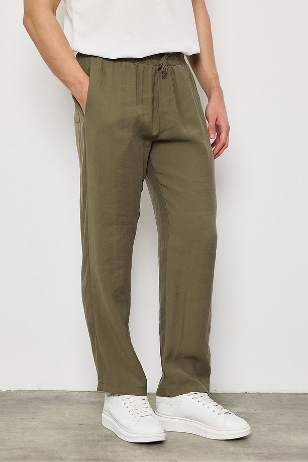 Modal Kumaş Erkek Oversize Pantolon - 7