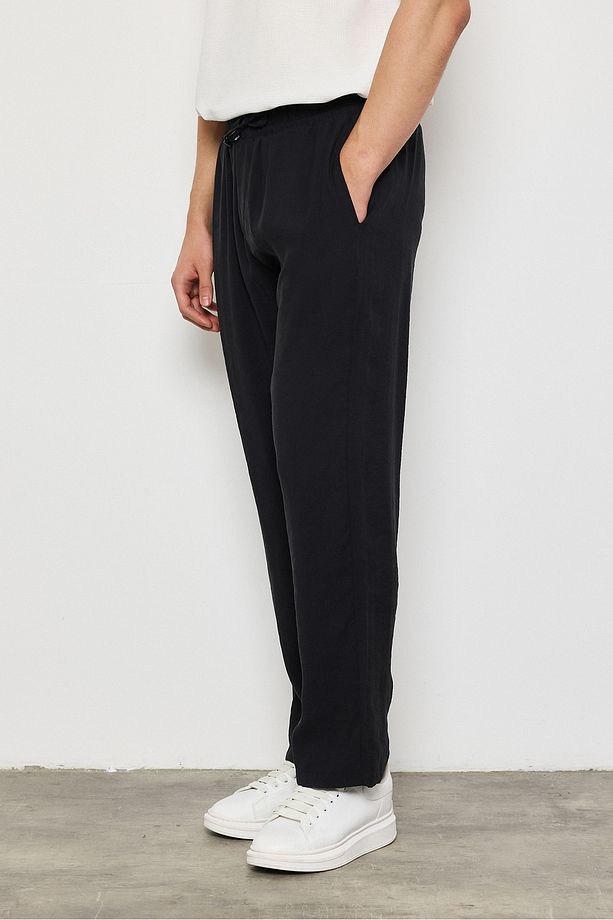 Modal Kumaş Erkek Oversize Pantolon - 4