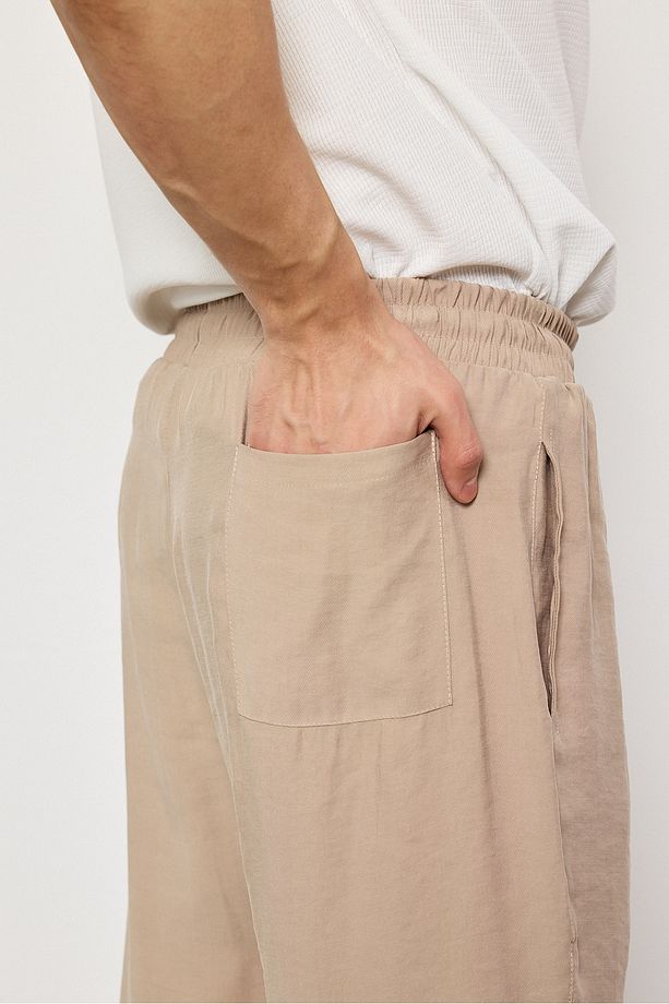 Modal Kumaş Erkek Oversize Pantolon - 4