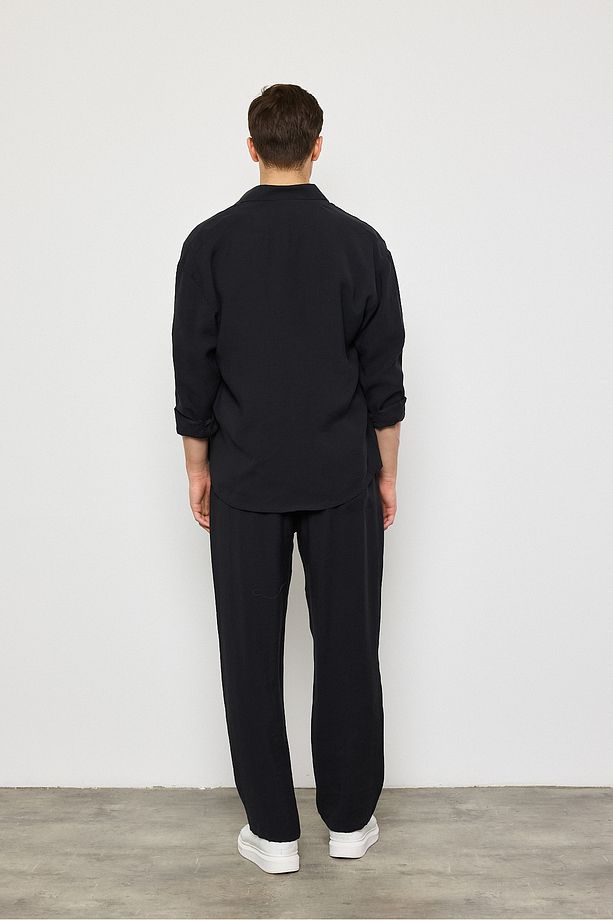 Modal Kumaş Erkek Oversize Pantolon - 6