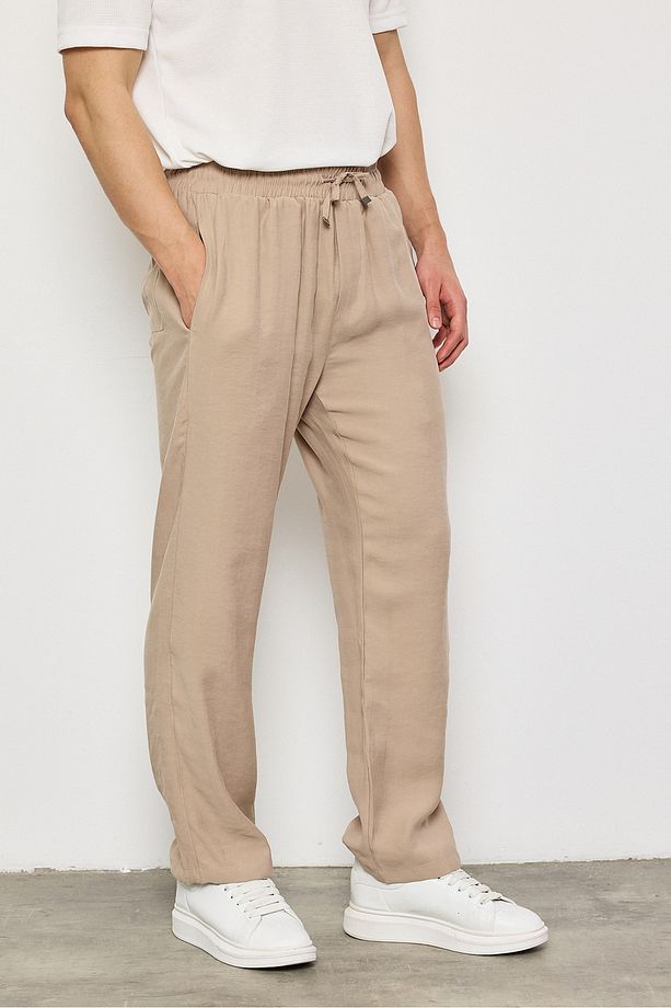 Modal Kumaş Erkek Oversize Pantolon - 2