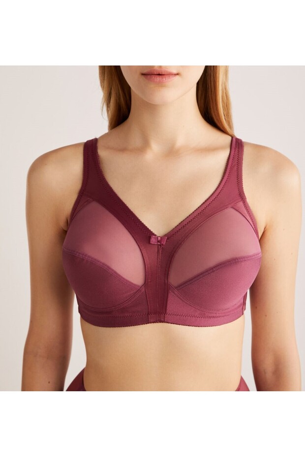 Women's Cupless & Wire-Free Gathering Bra Lk.01.09.Ll.067