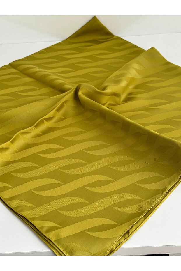 Kendinden desenli jakar eşarp - 1