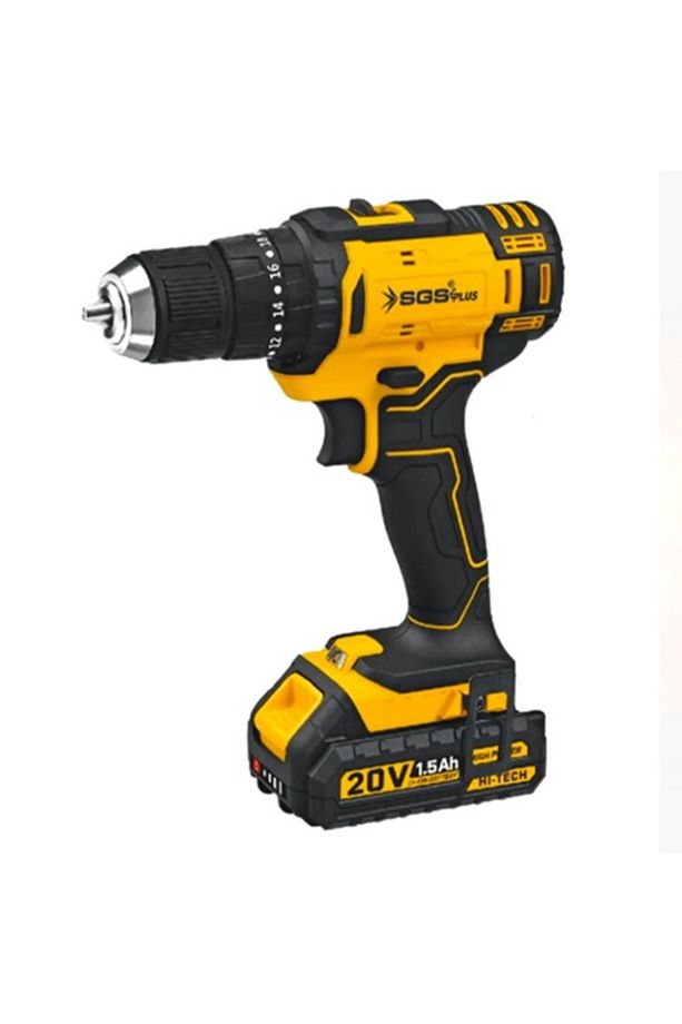 Akülü Darbeli Matkap Seti TEK Akülü 20 Volt -1.5 Amper Sgs 5245 - 3