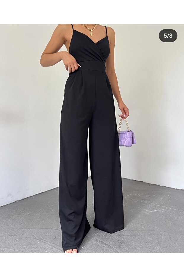 tulum sırt dekolteli tulum - 5