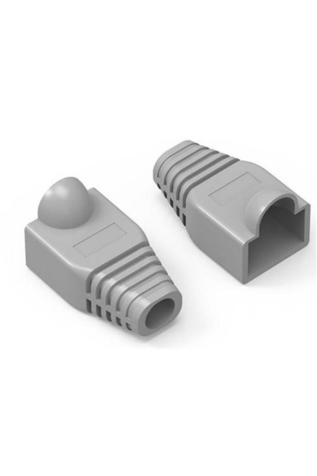 حزمة من 25 قطعة من غطاء CMR RJ-45 الرمادي