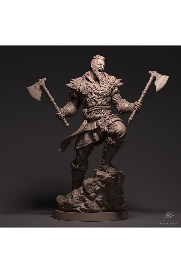 Assassin's Creed 'Eivor' Figürü - 10 cm - 1