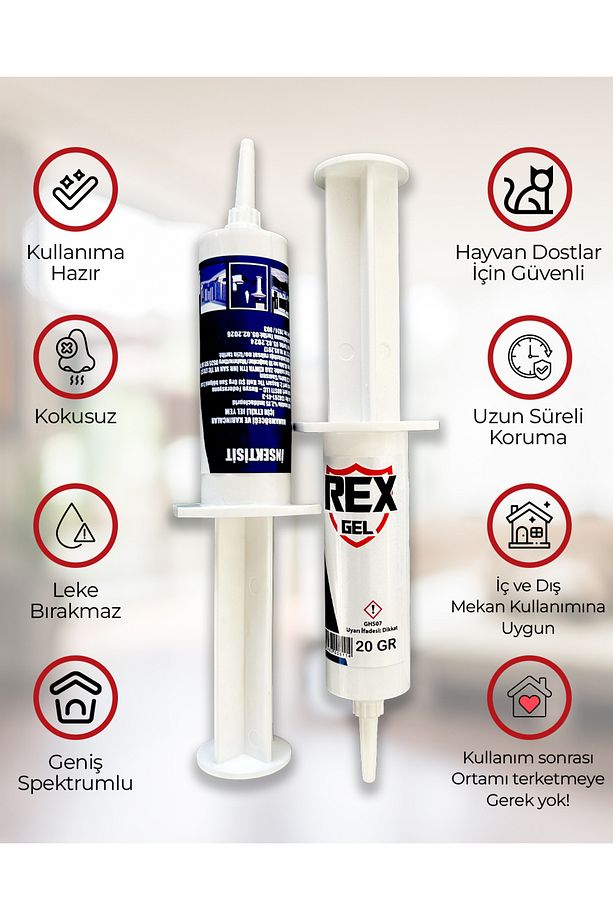 SüperNova Hamam Böceği ve Karınca Kontrol Jeli Böcek İlacı 20gr - 3