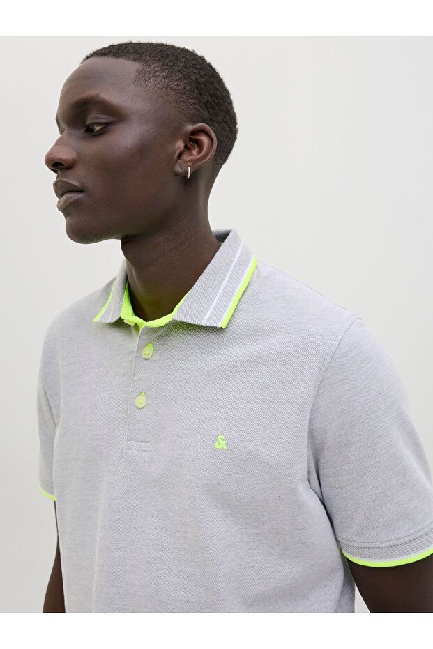 Poloshirt Einfarbig Poloshirt - 7