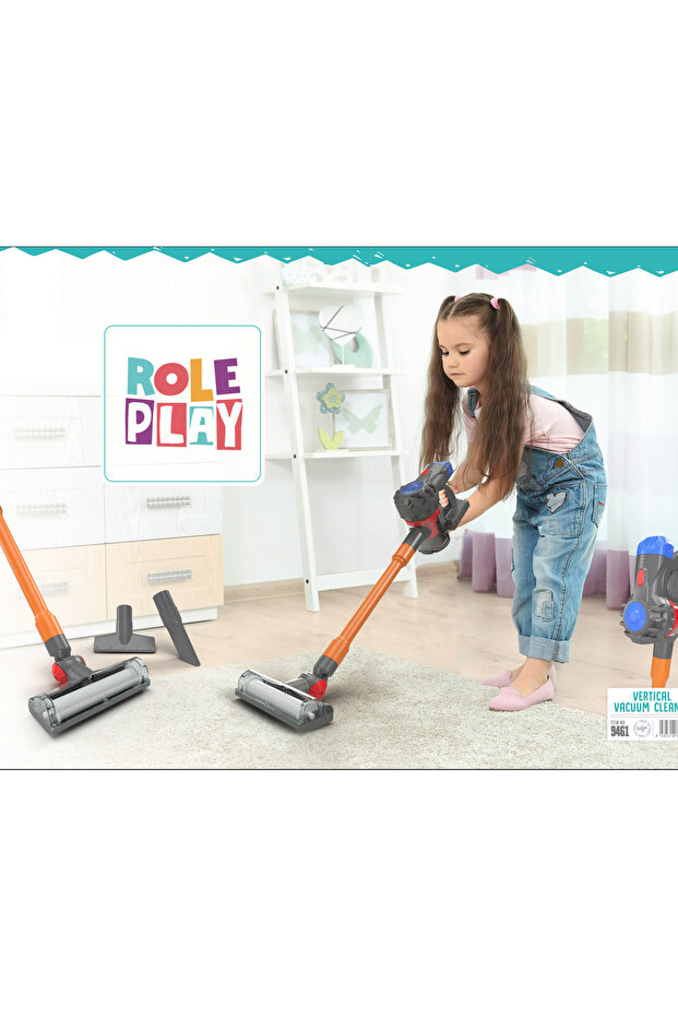 70 cm Vertical Vacuum Cleaner with 3 Different Apparatuses, Model 4619