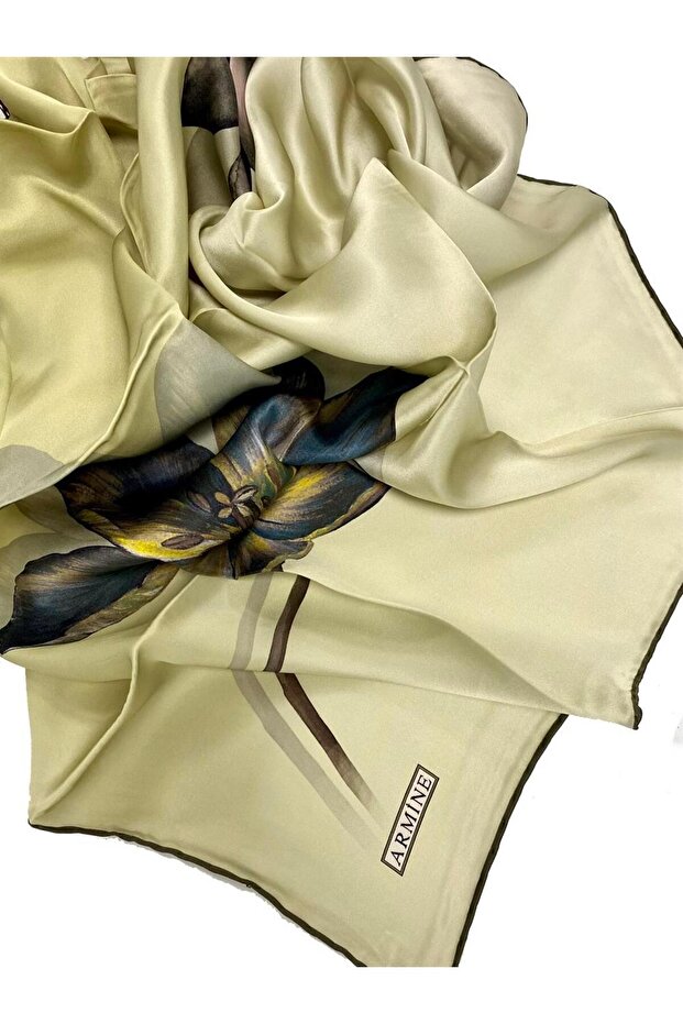 İpek Eşarp - 8737D-59 - Tivil - 3